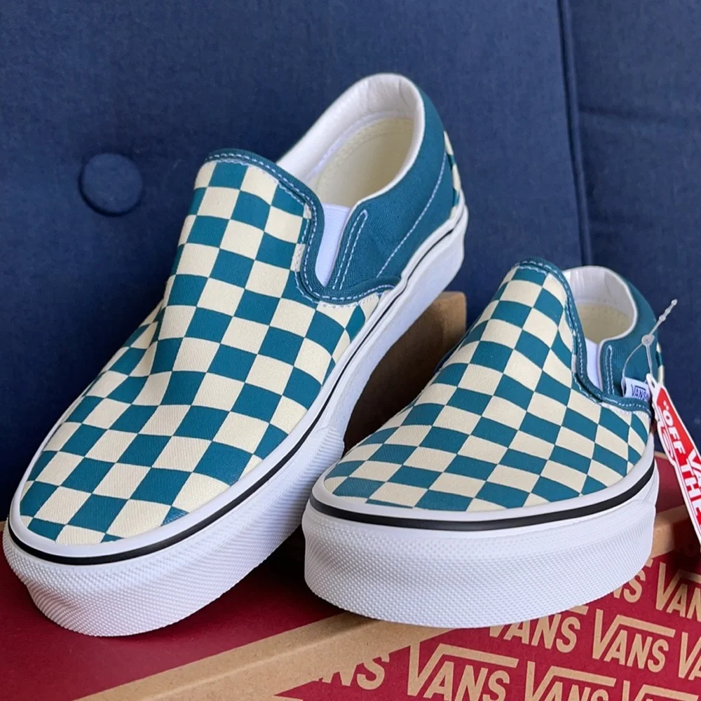 Vans Classic Slip-On Checkerboard WMNS - Picture 6 of 16